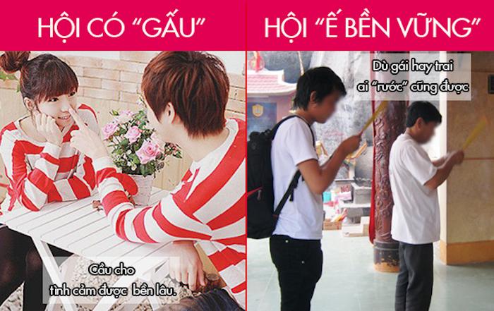 Ảnh: Sự khác biệt giữa hội độc thân và hội có gấu trong ngày Valentine-4