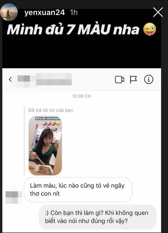 Bị nói làm màu khi yêu Đặng Văn Lâm, hotgirl phòng gym Yến Xuân đáp trả: Tôi đủ 7 màu-3