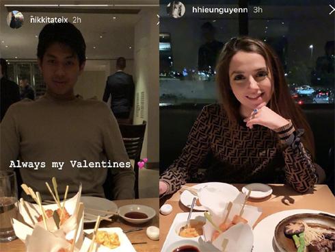 Em chồng Hà Tăng và bạn gái Tây đăng ảnh Valentine ngọt ngào, đập tan tin đồn chia tay