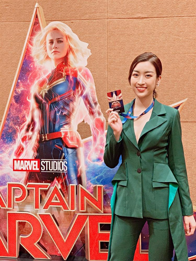 Hoa hậu Đỗ Mỹ Linh bắn tiếng Anh như gió ngay tại họp báo quốc tế Captain Marvel-1