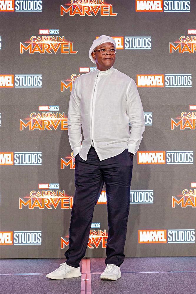 Hoa hậu Đỗ Mỹ Linh bắn tiếng Anh như gió ngay tại họp báo quốc tế Captain Marvel-6