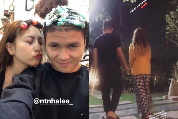 Được Quang Hải phi xe máy đến tặng hoa ngày Lễ tình yêu, Nhật Lê không cảm động thì thôi còn than: Chán đời-4