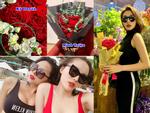 Kỳ Duyên khoe hoa người yêu tặng ngày Valentine, Minh Triệu lập tức bị réo tên vì cũng có quà giống y hệt