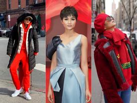 Phong độ thời trang giảm sút của H'Hen Niê tại New York Phong độ thời trang giảm sút của H'Hen Niê tại New York