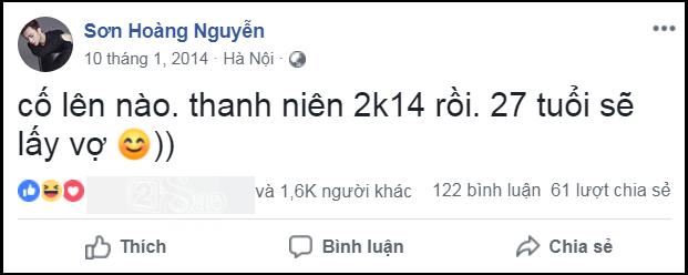 5 năm trước lỡ miệng tuyên bố 27 tuổi lấy vợ, bây giờ chính là lúc Soobin Hoàng Sơn bị fan đòi trả chị dâu-1