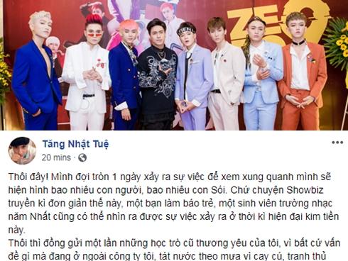 Minkook thừa nhận mình chính là cựu thành viên Zero9 tố Tăng Nhật Tuệ gạ tình không được thì đánh đập-5