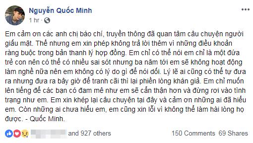 Minkook thừa nhận mình chính là cựu thành viên Zero9 tố Tăng Nhật Tuệ gạ tình không được thì đánh đập-2