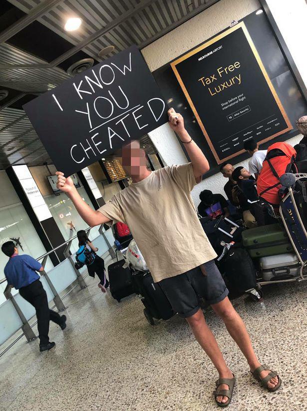 Phát hiện bị người yêu cắm sừng, chàng trai ra sân bay làm điều kinh ngạc-1