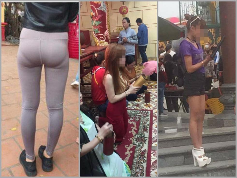 Đâu chỉ giới trẻ, loạt sao Việt cũng bị lên án gay gắt khi ăn mặc phản cảm chốn linh thiêng-12