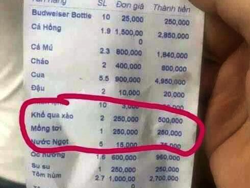 Nhà hàng bán 3 phần trứng xào cà chua giá 1,5 triệu bị phạt 27,5 triệu-3