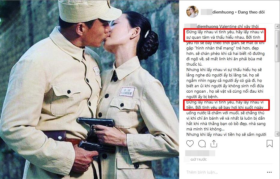 Trước khi triết lý hãy lấy nhau vì tiền, hoa hậu Diễm Hương từng không ít lần phát ngôn gây tranh cãi-2