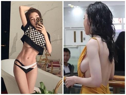 Diện áo hở nửa ngực: Elly Trần, Thanh Bi khoe núi đôi phồn thực chỉ trừ Ngân 98 lộ vòng 1 chảy xệ-12