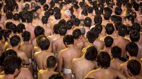 Hình ảnh lễ hội khỏa thân Nhật đông cả vạn người-5