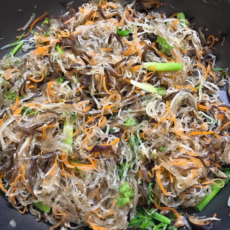 Cách làm miến xào chay cho ngày Rằm tháng Giêng-2