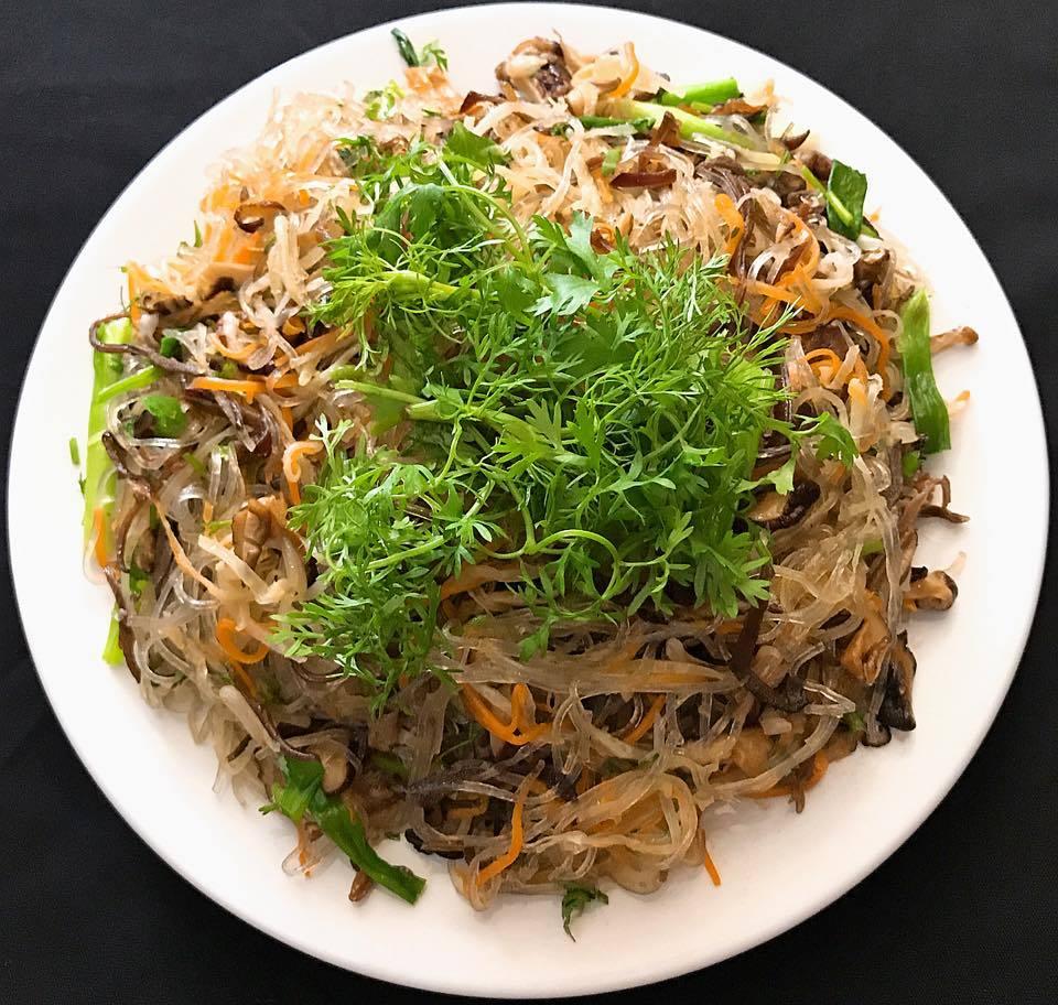 Cách làm miến xào chay cho ngày Rằm tháng Giêng-3
