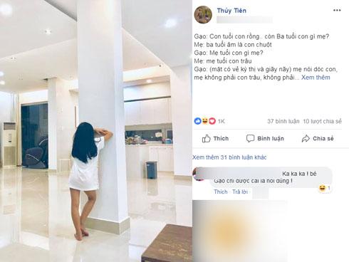 Thấy Bánh Gạo phổng phao như thiếu nữ, fans thi nhau khuyên Thủy Tiên sinh thêm em cho con-9