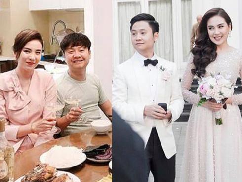 MC thời tiết Mai Ngọc chính thức nhập hội 'dùng chồng như phá' khi chồng doanh nhân phát tướng bụng phệ, tóc tai lòa xòa