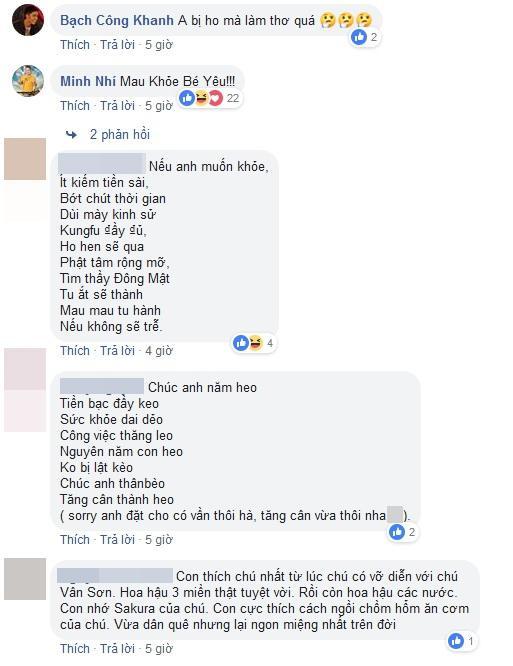 Ốm phờ phạc sau mùa Tết vắt sức chạy show, Hoài Linh vẫn khiến fan bật cười với bài thơ dí dỏm-3