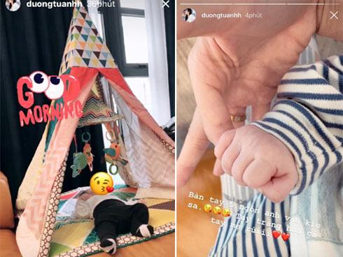 Á hậu Tú Anh thú nhận vội vàng sống ảo để về làm mẹ bỉm sữa-11