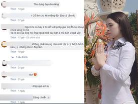 Thư Dung đã làm gì khi bị antifan bủa vây, chế giễu vì lỡ nói dối 'bị bắt khi đang mặc quần áo đàng hoàng' Thư Dung đã làm gì khi bị antifan bủa vây, chế giễu vì lỡ nói dối 'bị bắt khi đang mặc quần áo đàng hoàng'