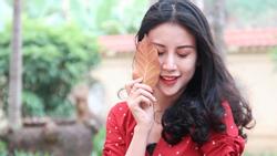 'Con đường tình yêu' đầy lá vàng hút giới trẻ ở Đại học Sư phạm Hà Nội