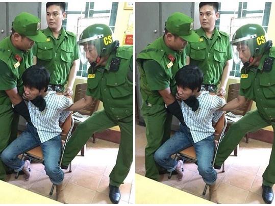 Giải cứu 2 cô gái bị nam thanh niên nghi ngáo đá khống chế ở Hà Nội-12