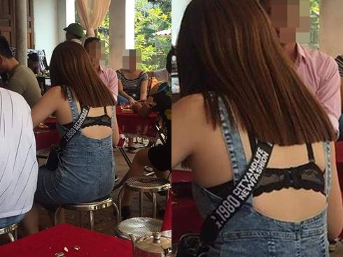 Lên đồ đúng chất 'thời trang phang hoàn cảnh' của cô gái trẻ khi đi đám cưới khiến bà con hàng xóm sốc toàn tập