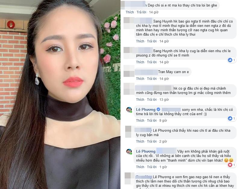 Bị chỉ trích chảnh chọe với fans, Lê Phương gay gắt: Vậy em không phải khán giả ruột của chị-1