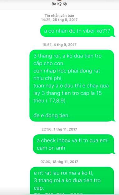 Bị chồng cũ tố không cho gặp mặt con, Lý Phương Châu tung bằng chứng Lâm Vinh Hải mặc cả từng đồng chu cấp-3