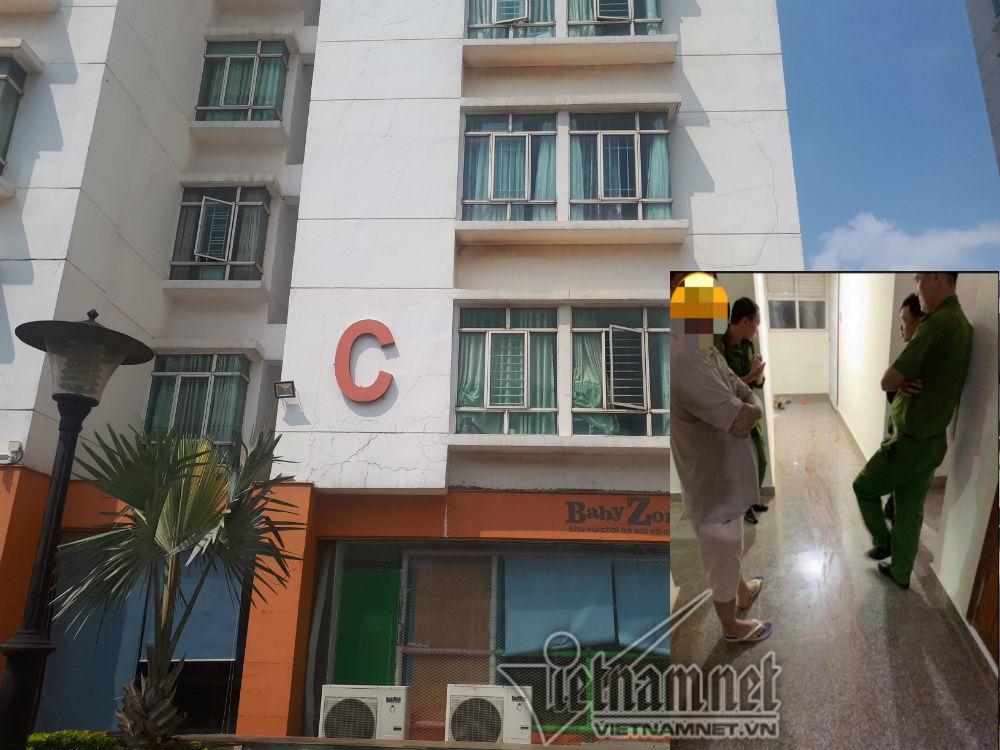 Vụ đâm chết người tại chung cư: Án mạng do ghen tuông?-1