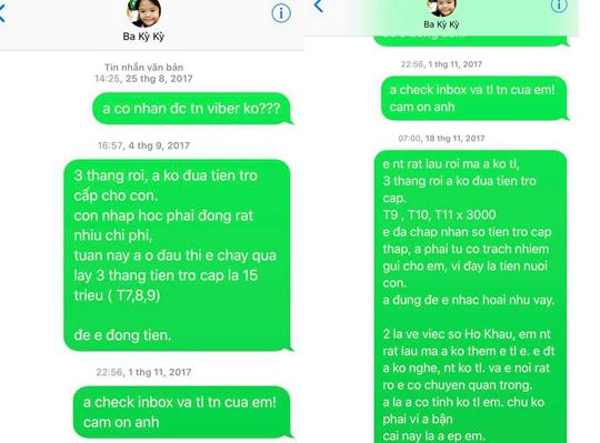 Lý Phương Châu tố Lâm Vinh Hải mặc cả tiền chu cấp cho con, Linh Chi đáp trả thay chồng: Cô ta lật lọng-2