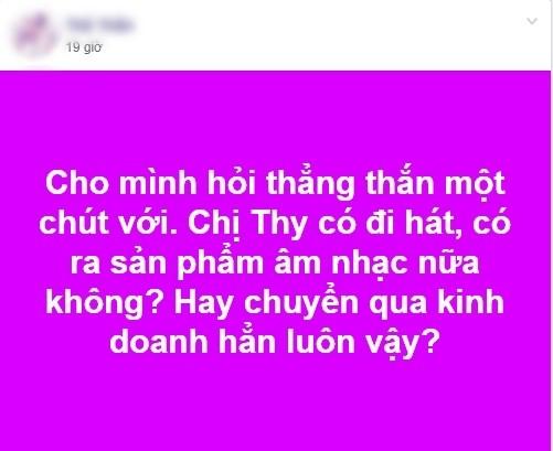 Bị khán giả hỏi Có đi hát nữa không? và đây là lời đáp cực gắt từ Bảo Thy-1