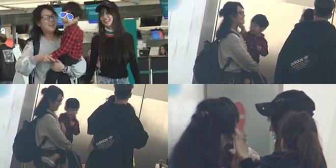 Angelababy đưa con tới Hong Kong, Huỳnh Hiểu Minh không đi cùng-1