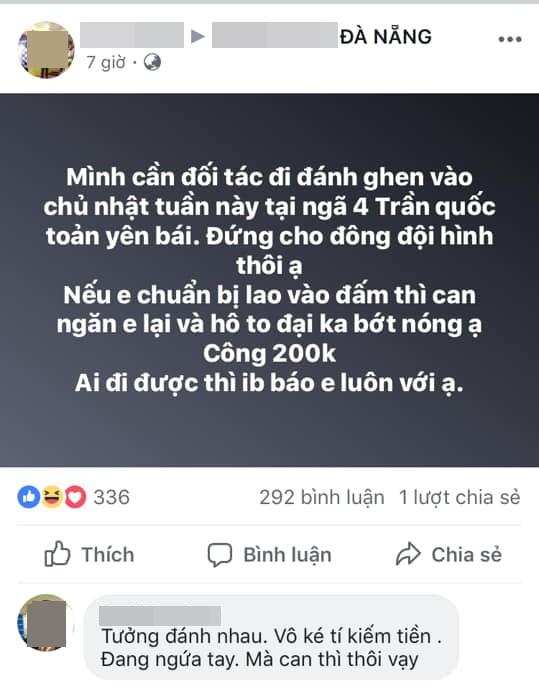 Giữa cơn bão ồn ào vụ ly hôn nghìn tỷ, có một chị gái chẳng màng thế sự, miệt mài thuê người đi đánh ghen 200k/ lượt-3