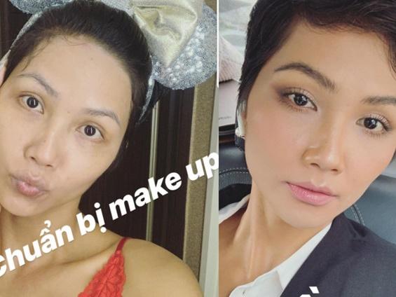 Hoa hậu, á hậu và các người đẹp Việt khác lạ khi để mặt mộc-13