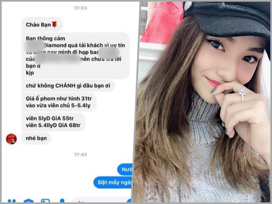 LẠ THẬT SỰ NÈ: Hồng Quế lại bị bóc phốt 'kiên trì bốc phét' nhẫn kim cương '55 triệu biến thành 500 triệu' chồng tặng