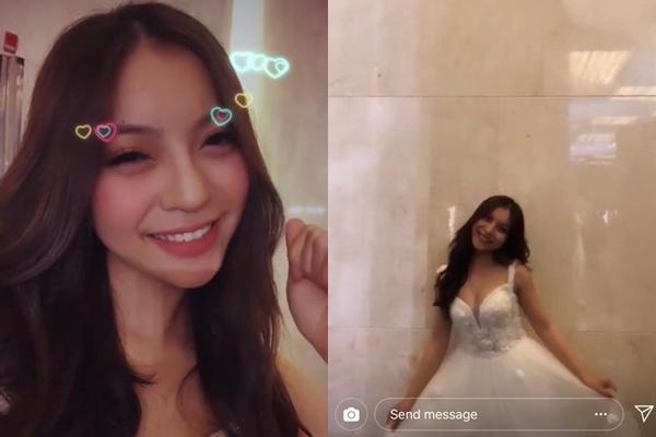 Cuối tuần đang bình yên, người yêu cầu thủ Quang Hải bất ngờ gây xôn xao khi khoe ảnh đi thử váy cưới-1