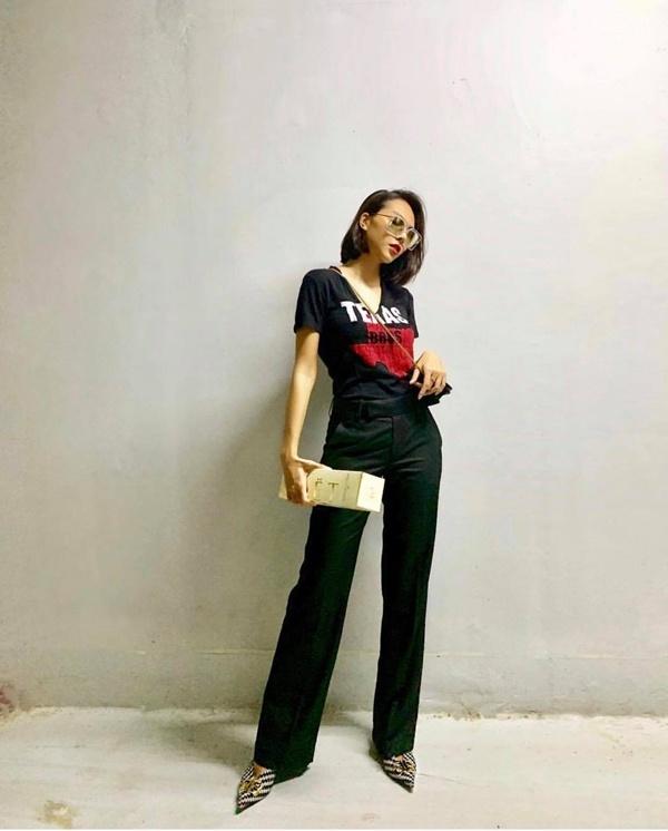 Mẹo chọn dáng quần tôn chân thon như sao Việt-9