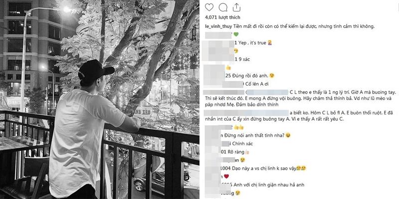 Vĩnh Thụy đớn đau vì tình, người hâm mộ hiến kế: Hãy cứ chăm chỉ thả thính Hoàng Thùy Linh. Kiểu gì cũng dính-3