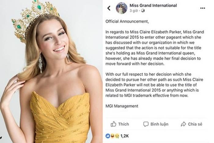 Miss Grand International 2015 bị truất vương miện, ai sẽ là kế hậu?-8