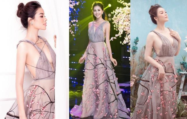 Phạm Hương đăng lại ảnh cũ, gợi lại màn đấu váy bất phân thắng bại với Tiểu Vy và Lý Nhã Kỳ-3