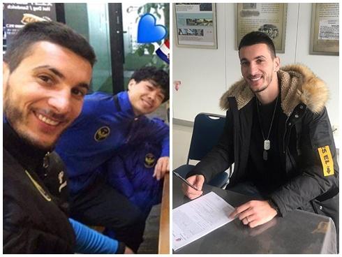 Đồng đội đẹp trai, cao 1,96 m của Công Phượng tại Hàn Quốc