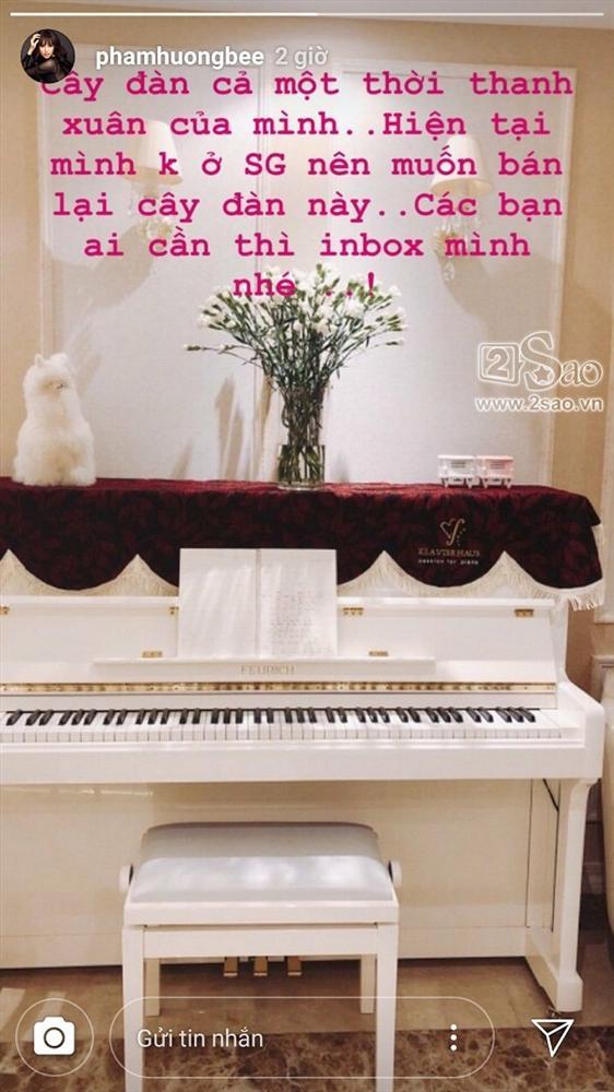 Rao bán cây đàn gắn với cả thanh xuân, có vẻ rất lâu nữa Phạm Hương mới trở về Việt Nam sau nghi án sinh con tại Mỹ-1
