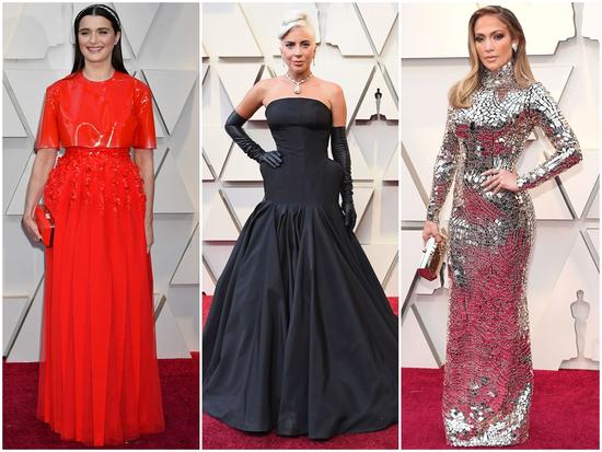 Thảm đỏ Oscar 2019: Lady Gaga đeo vòng kim cương gần 700 tỷ; sao 'Xác ướp Ai Cập' Rachel Weisz diện đầm cao su khó hiểu