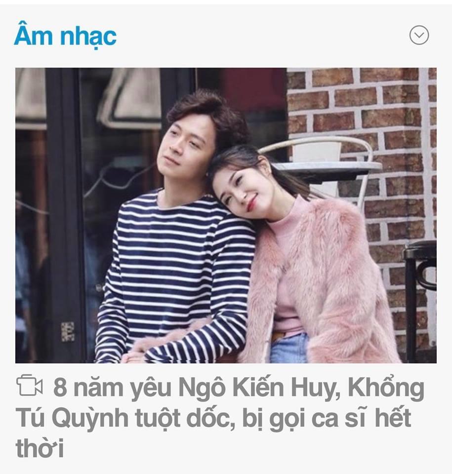 Bị chê hết thời vẫn hám fame phải mượn Ngô Kiến Huy làm nóng tên tuổi, phía Khổng Tú Quỳnh bức xúc: Không hứng thú-2