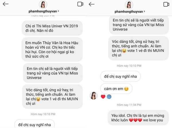 Á hậu Thúy Vân chính thức lên tiếng trước thông tin chinh chiến tại Hoa hậu Hoàn vũ Việt Nam 2019-4