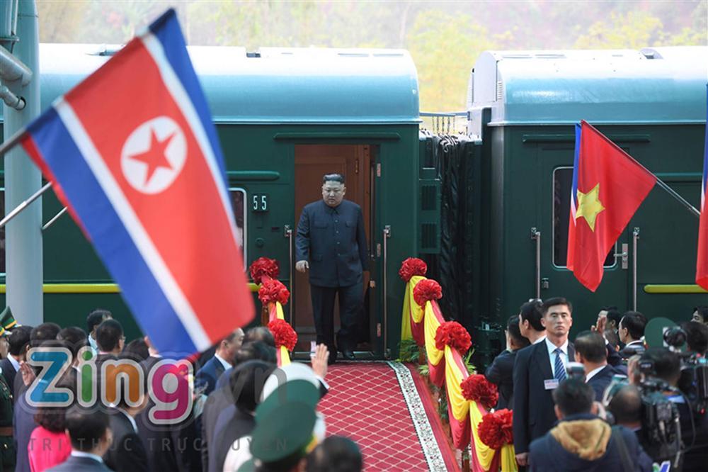 Toàn cảnh lễ đón Chủ tịch Kim Jong Un ở ga Đồng Đăng-1