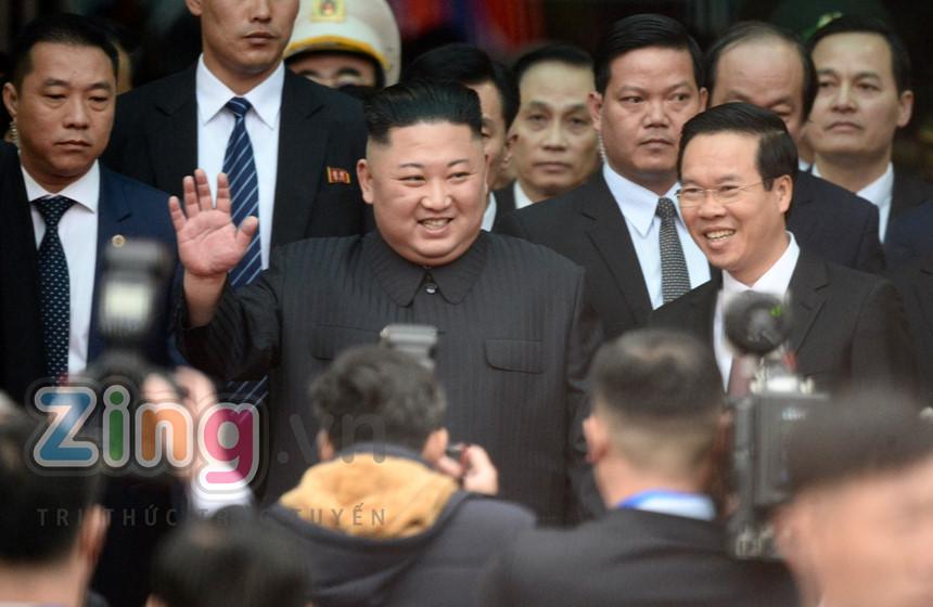 Toàn cảnh lễ đón Chủ tịch Kim Jong Un ở ga Đồng Đăng-4
