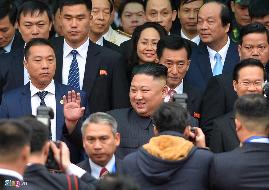 Toàn cảnh lễ đón Chủ tịch Kim Jong Un ở ga Đồng Đăng-6