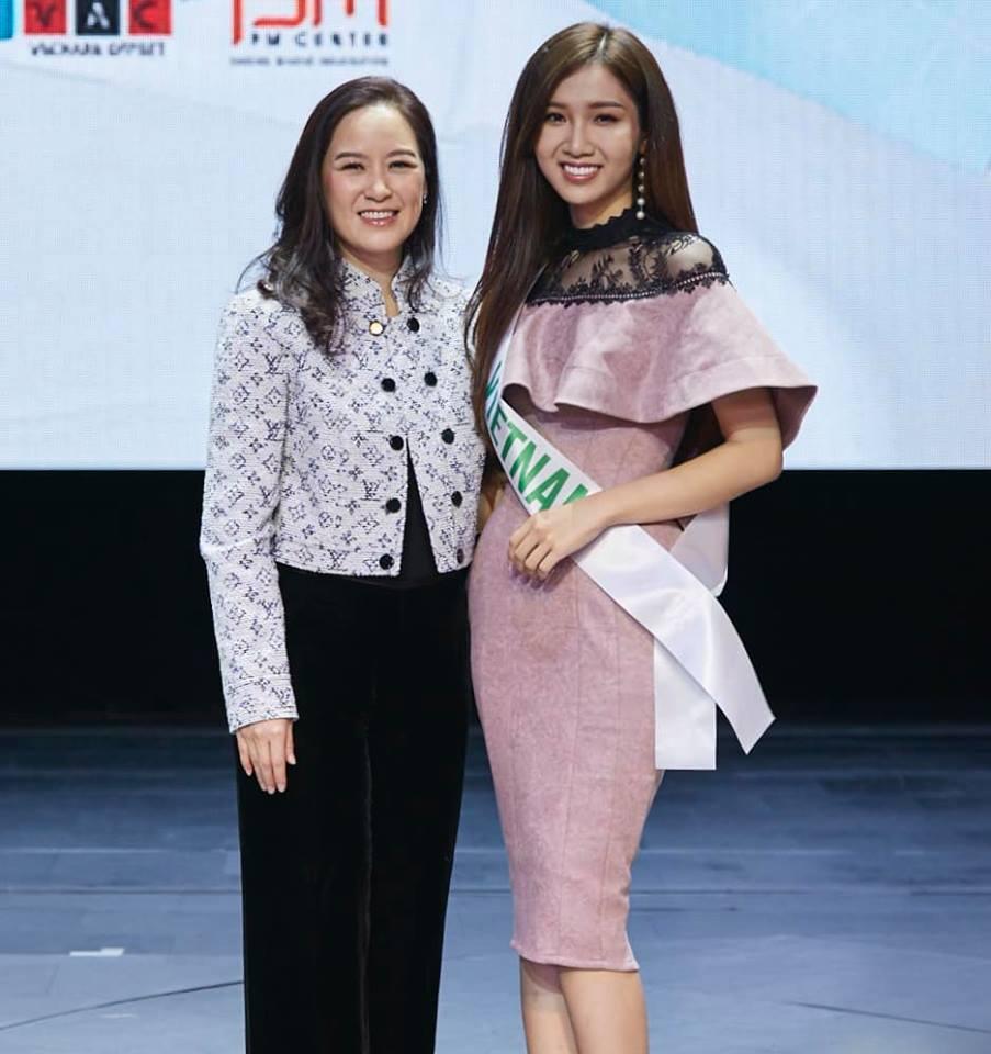 Vừa đặt chân tới Thái Lan, Nhật Hà đã xinh đẹp áp đảo dàn thí sinh Hoa hậu Chuyển giới Quốc tế 2019-1